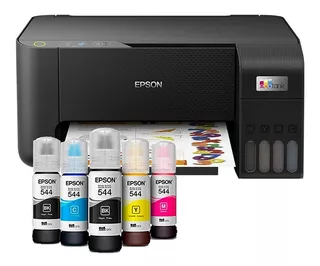 Impresora Multifuncional Epson L3210 Tinta Continua 5 Tintas Color Negro