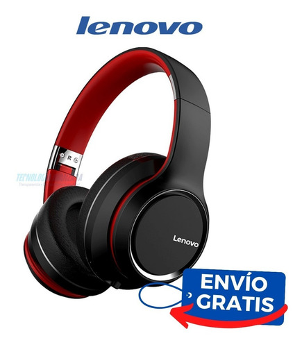 Lenovo Audifonos Bluetooth Hd200 20hrs Over Ear Universal