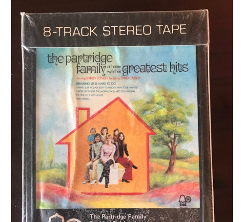 Cassette Cartucho 8 Track The Patridge Family Greate Sellado