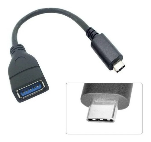 Otg Usb 3.1 Tipo C Para Usb 3.0 Femea Adaptado Otg Macbook