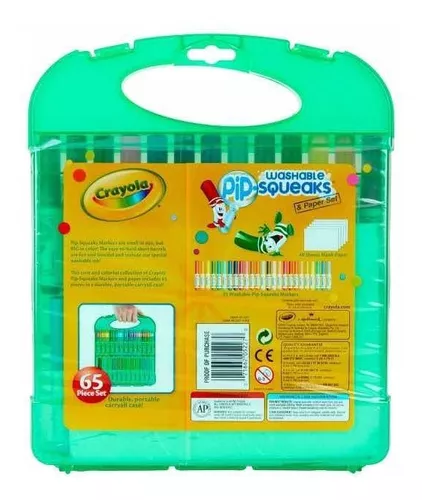 Kit Marcadores Pip Squeaks Punta Cónica x 65 Piezas