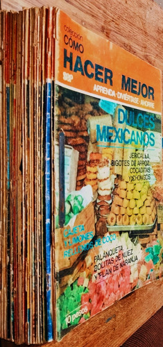 23 Revistas De Colección De Como Hacer Mejor, Ed. Por La Sep