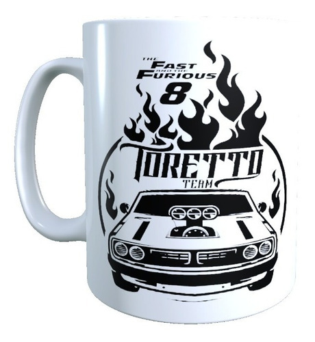 Taza Diseño Rapido Y Furioso, Toretto, Tazon Alta Calidad