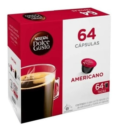 Nescafé Dolce Gusto Café Americano 64 Cápsulas6
