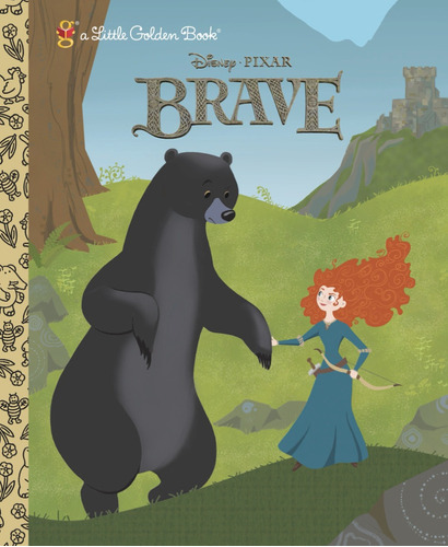 Libro Brave [ Indomable ] Cuento Ingles, Little Golden Books