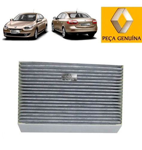 Filtro Do Ar Condicionado Fluence 2011 Acima 272778970r