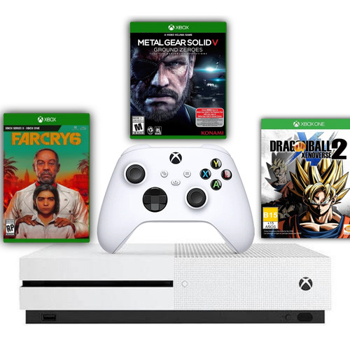 Consola Microsoft Xbox One S De 1 Tb De Almacenamiento  (Reacondicionado)