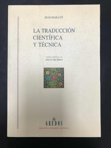 La Traducción Científica Y Técnica