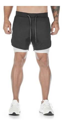 Bermuda Kit 1, 2 En 1, Pantalones Cortos Deportivos Doble A