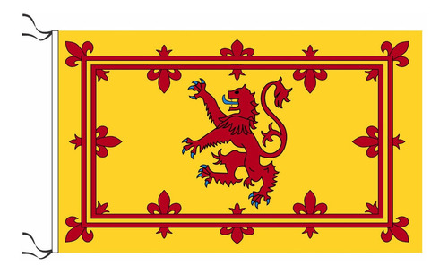 Bandera Real De Escocia Medieval 45 X 30cm