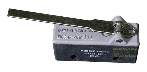 Micro Interruptor Switch Limite C Palanca 115 113 Hartmann