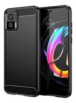 Comprar Funda Tpu Antigolpe Fiber Carbon Para Moto Edge 30 Neo
