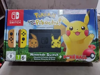 Nintendo Switch Edição Pikachu