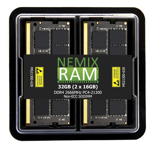 Memoria Computadora Portátil Ddrmhz Pcv Sodimm 32 Gb (2 X 16