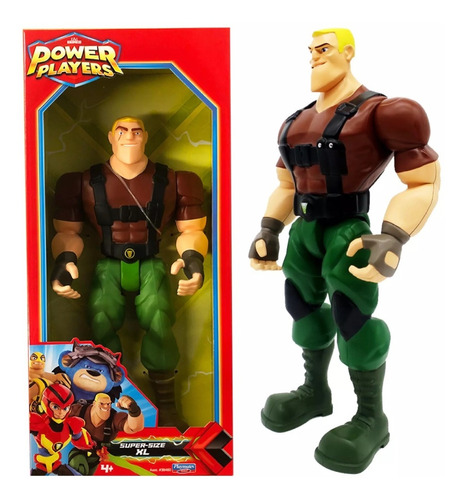 Power Players Sarge Playmates Toy Original Articulado Bandai