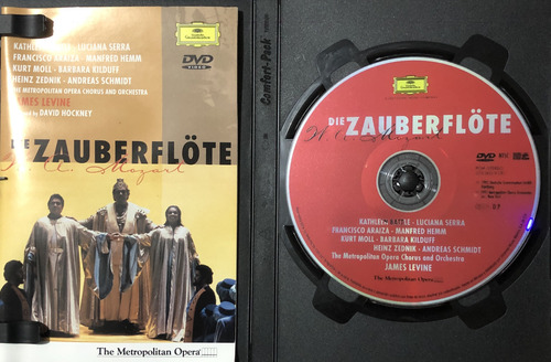 Mozart Dvd. Die Zauberflote-flauta Mágica. James Levine. (Usado)