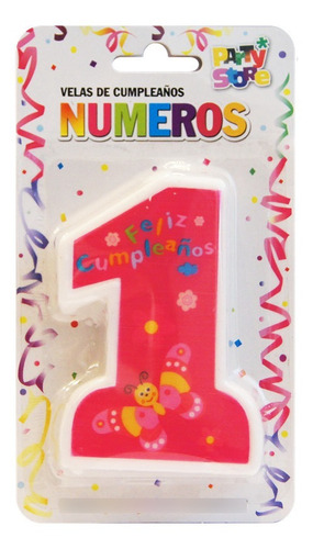 Vela Mi 1er Añito Nena