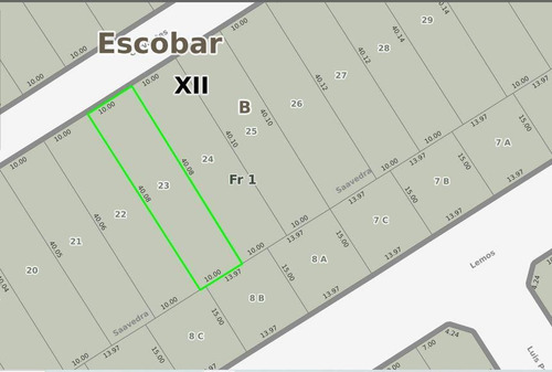 Imagen 20 de 20 de Casa En Venta, Saavedra 75, Belén De Escobar