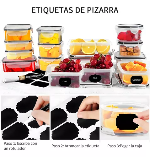 Recipiente de comida rectangular de 28 oz (840 ml) - Caja de