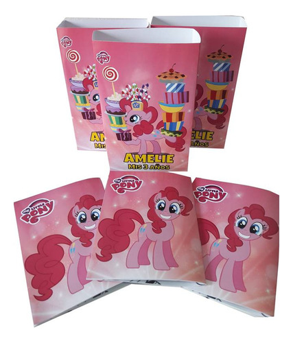 35 Bolsitas 35 Libritos Y 35 Lapices X6 My Little Pony