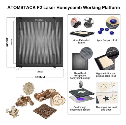 Grabador Láser Atomstack A5 Pro 40w Y Completo De Accesorios