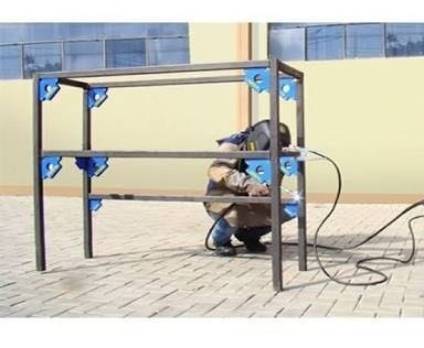 Kit Combo C/ 4 Esquadros Magnético, Suporta 33kg - Wwsoldas