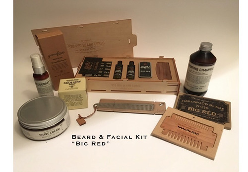 Kit Para Cuidado De Barba.