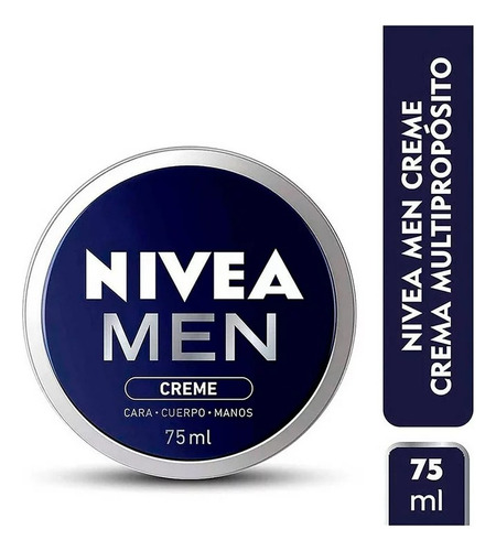 Crema Corporal Nivea Men Creme Humectante De Larga Duración