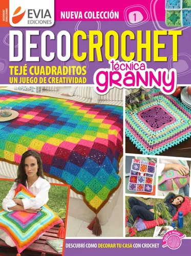 Pack 10 Revistas - Crochet Motivos - Tejer Moda