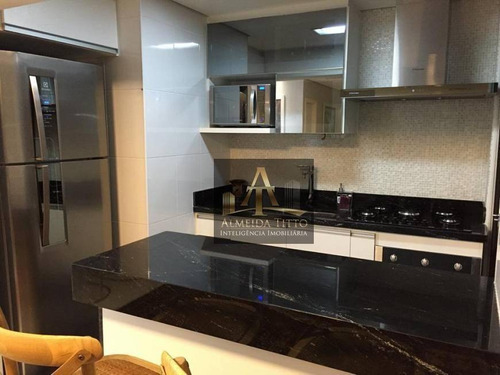 Excelente Apartamento Mobiliado Para Alugar No Edifício Alpha Style - Confira! - Ap2939