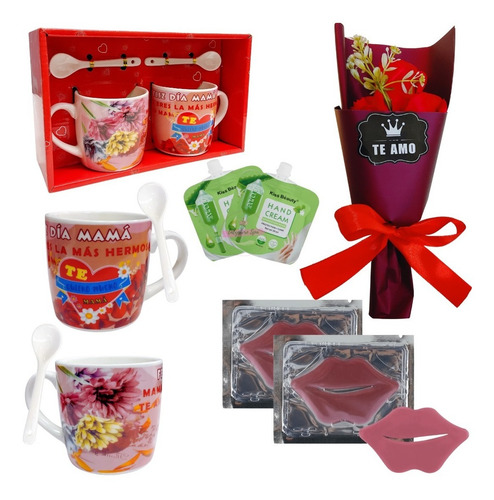 Imagen 1 de 4 de Set Regalo Día De La Madre Mujer Sorpresa