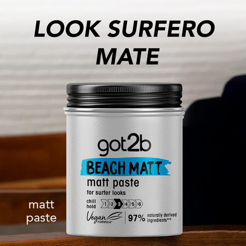 2 X Got2b Beach Matt Paste Surfer Look 99g - Sch