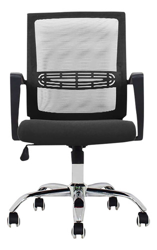 Imagen 2 de 3 de Silla Oficina Ejecutiva Austen Ergonómica Giratoria En Malla