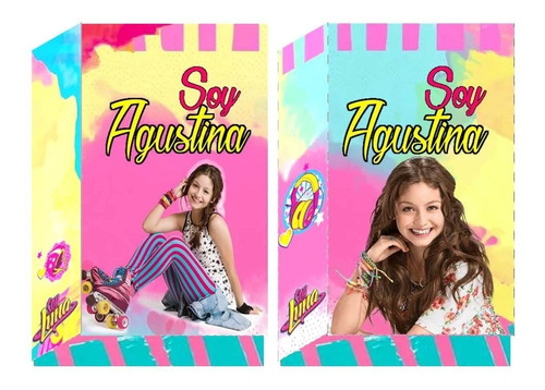 10 Bolsitas Golosineras Con Cierra Sticker Soy Luna