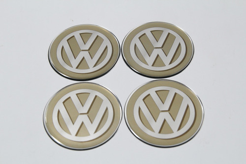 Adesivos Emblema Roda Resinado Volkswagen 51mm Cl6