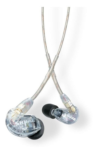 Fone De Ouvido In Ear Clean Sound Profissional Se215cl Shure