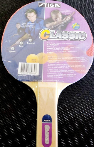 Imagen 2 de 10 de Raqueta De Ping Pong Stiga Altea
