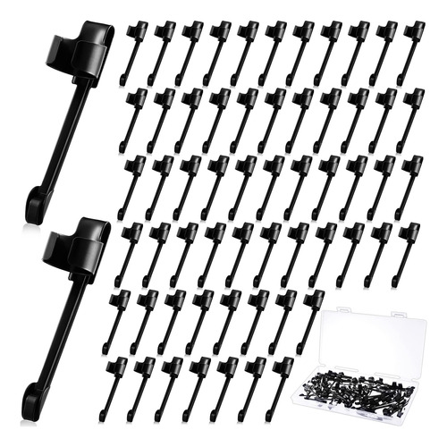 60 Clips Acero Inoxidable Para Boligrafo Clip Metal Lapiz