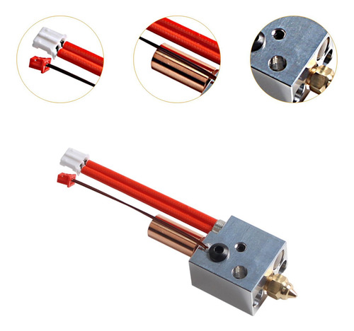 Kit De Extrusor De Extremo Caliente Para Impresora 3d De