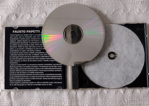 Cd Fausto Papetti, El Amor, Con Filtro Protector, 1u (Usado)