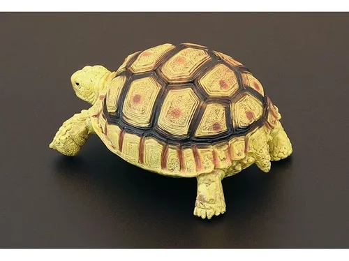 Awxzom Estatua De Tortuga Sulcata Stigmochelys Pardalis Leop