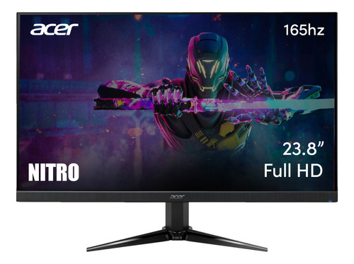 Monitor Gamer Acer Nitro 23.8  Fhd 165hz Hhdmi Qg241y Led (Reacondicionado)