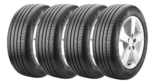 Kit 4 Pneu Chevrolet Spin 205/60r16 Contipowercontact Aro 16