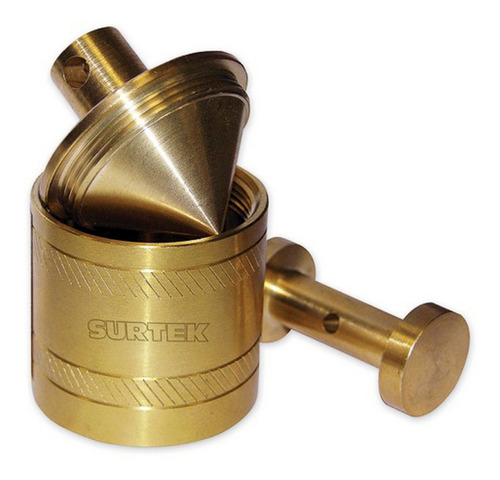 Plomada De Bronce Tipo Barril Nº 3 Surtek 123276