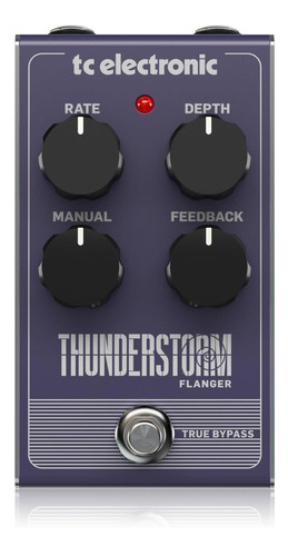 Pedal Tc Electronic Thunderstorm Flanger Para Guitarra Meses