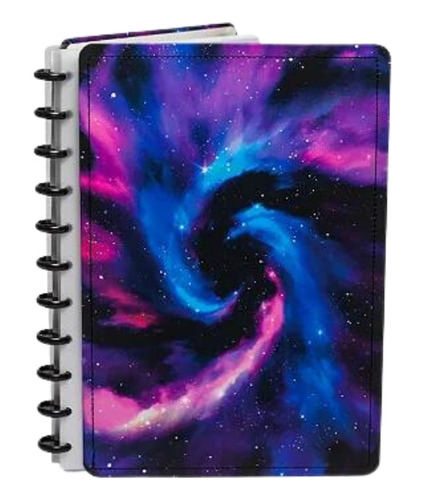 Caderno De Disco Fun Cosmic Tamanho G - Diskô