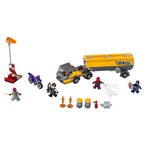 Ataque De Un Camión Cisterna Lego Marvel Super Heroes 76067