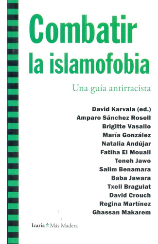 Combatir La Islamofobia - Amparo/vasallo  Brigitte Sanchez R