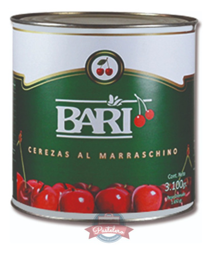 Cerezas Rojas En Almibar X3kg Bari 