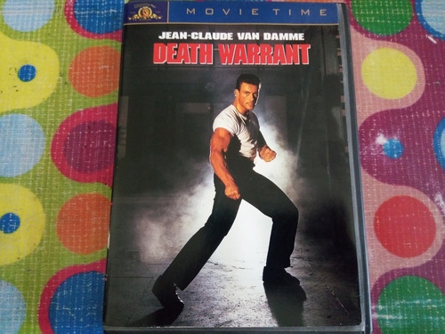 Dvd Death Warrant Jean Claude Van Damme 